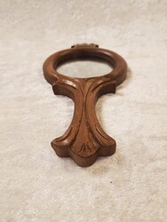 Ahşap Oyma El Aynası - Thumbnail
