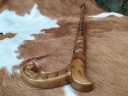 Ahşap Oyma Baston - Thumbnail
